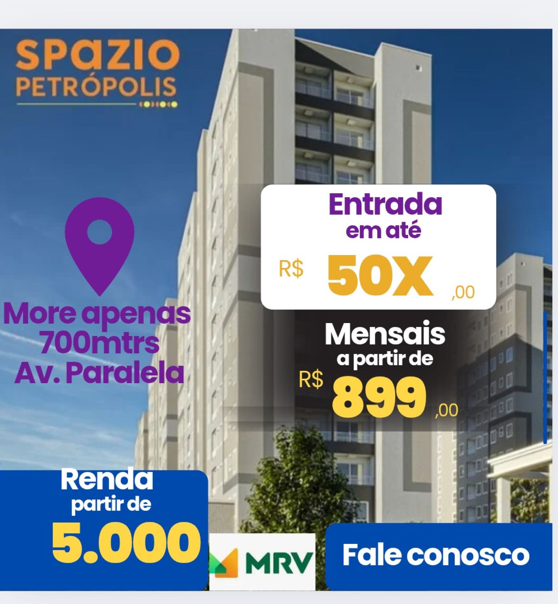 Spazio Petropolis no Sete sois Paralela MRv