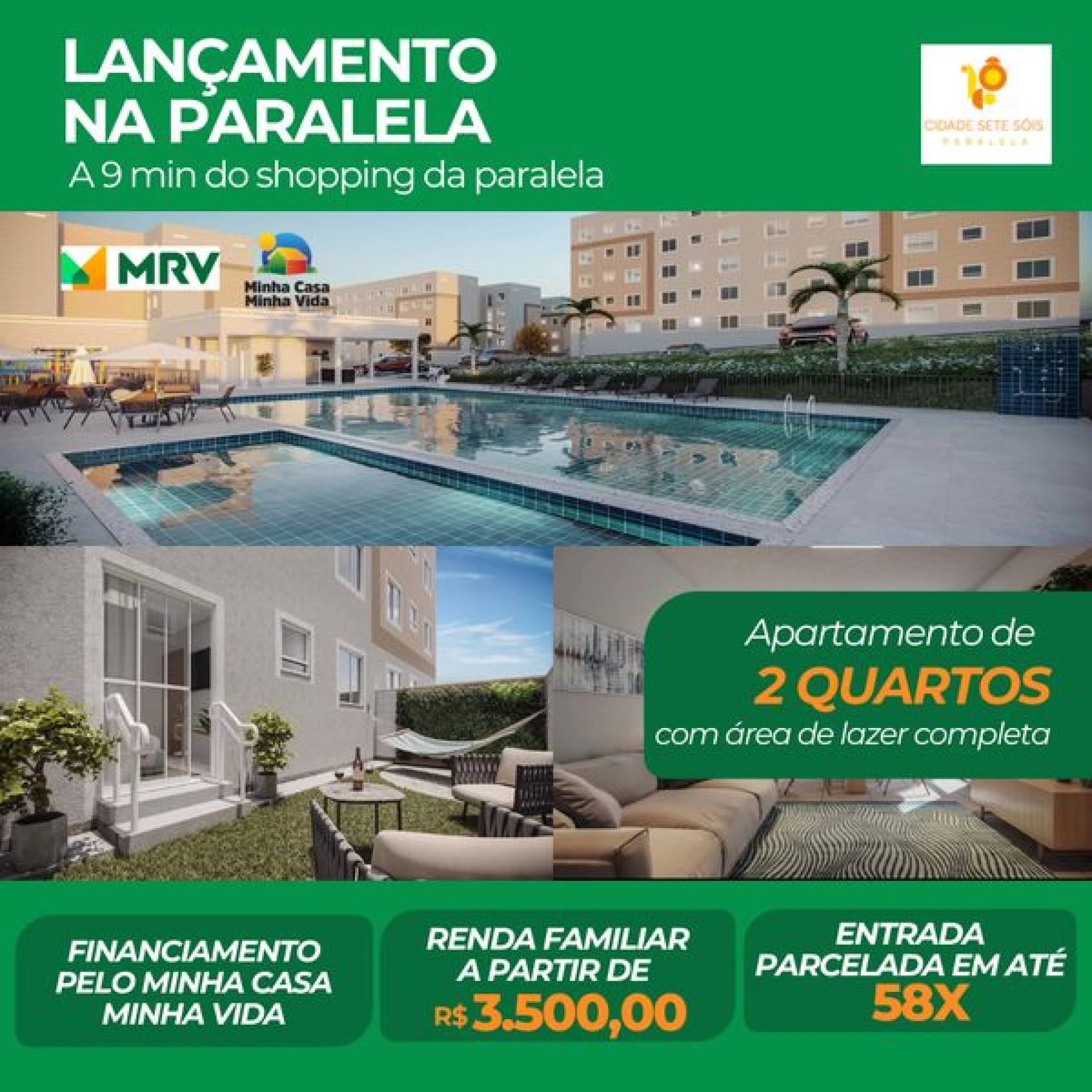 Residencial Parque Dom Pedro 2 MRV PARALELA