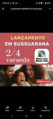Vale das Tulipas novo empreendimento em Sussuarana  Tenda com Piscina!