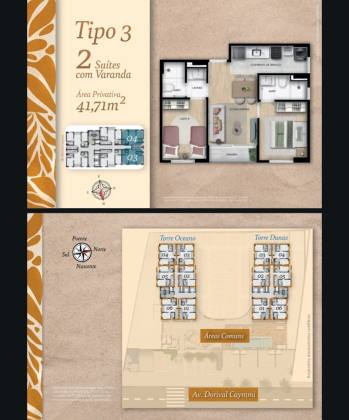 vog  Itapua planta de com duas suites com preço Imperdivel! Saiba mais agora mesmo!