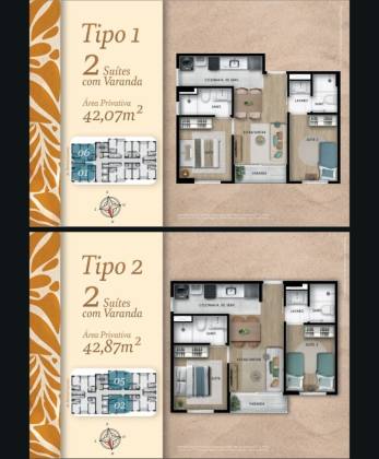 vog  Itapua planta de com duas suites com preço Imperdivel! Saiba mais agora mesmo!