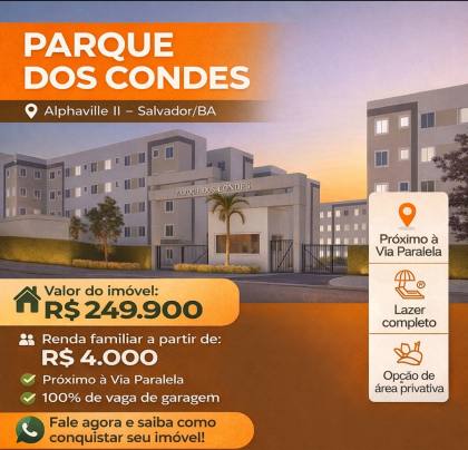 Parque dos Condes obras aceleradas  sete sois  simule 71992050215 Jorge Neto especialista [DUPLICADO]