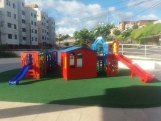 Cobertura 2/4 Com Suíte - Sussuarana - Piscina - Próx. Ao CAB - Cond. Fechado