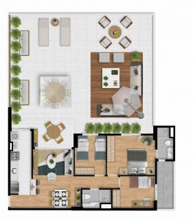 Apartamento Alto Padrão- Ancorato