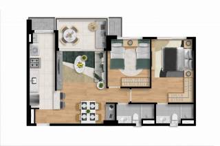 Apartamento Alto Padrão- Ancorato