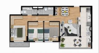 Apartamento Alto Padrão- Ancorato