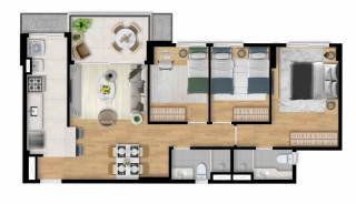 Apartamento Alto Padrão- Ancorato