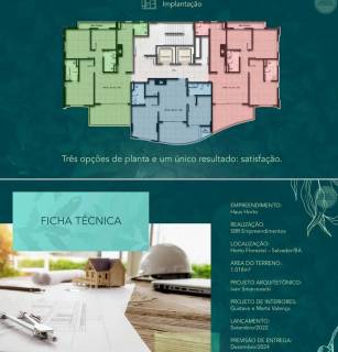 Apartamento Alto Padrão no bairro Horto Florestal em Salvador