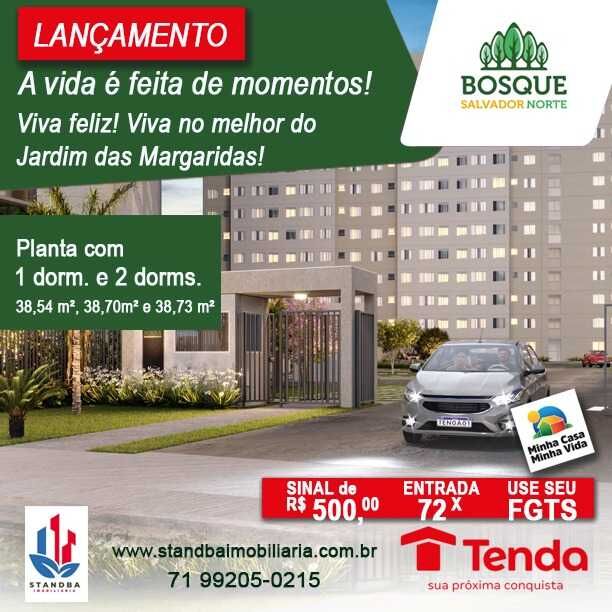 Apartamento Padrão no bairro Jardim das Margaridas em Salvador