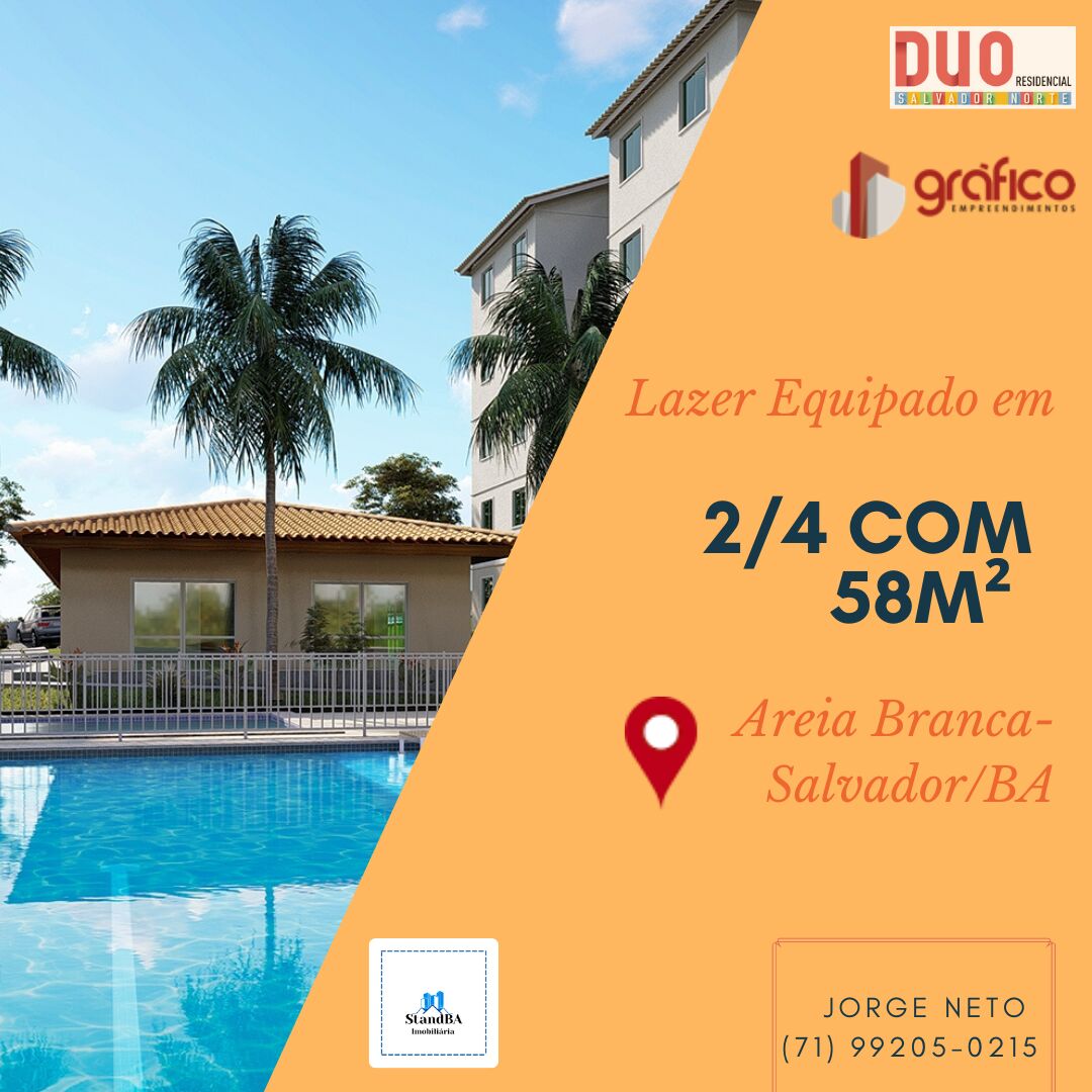 Apartamento Padrão no bairro Areia Branca em Salvador