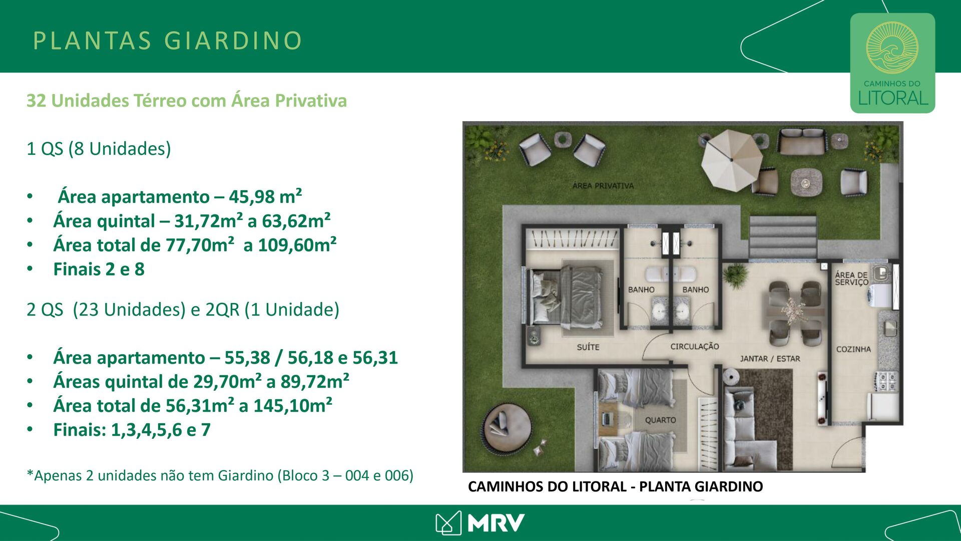 Apartamento Alto Padrão Terreo Gardem Privativo