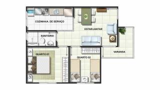 Apartamento Padrão no bairro Jardim Limoeiro em Camaçari