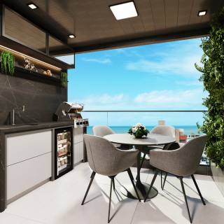 Apartamento para vender no Bessa com 3 quartos sendo 1 suíte e com elevador