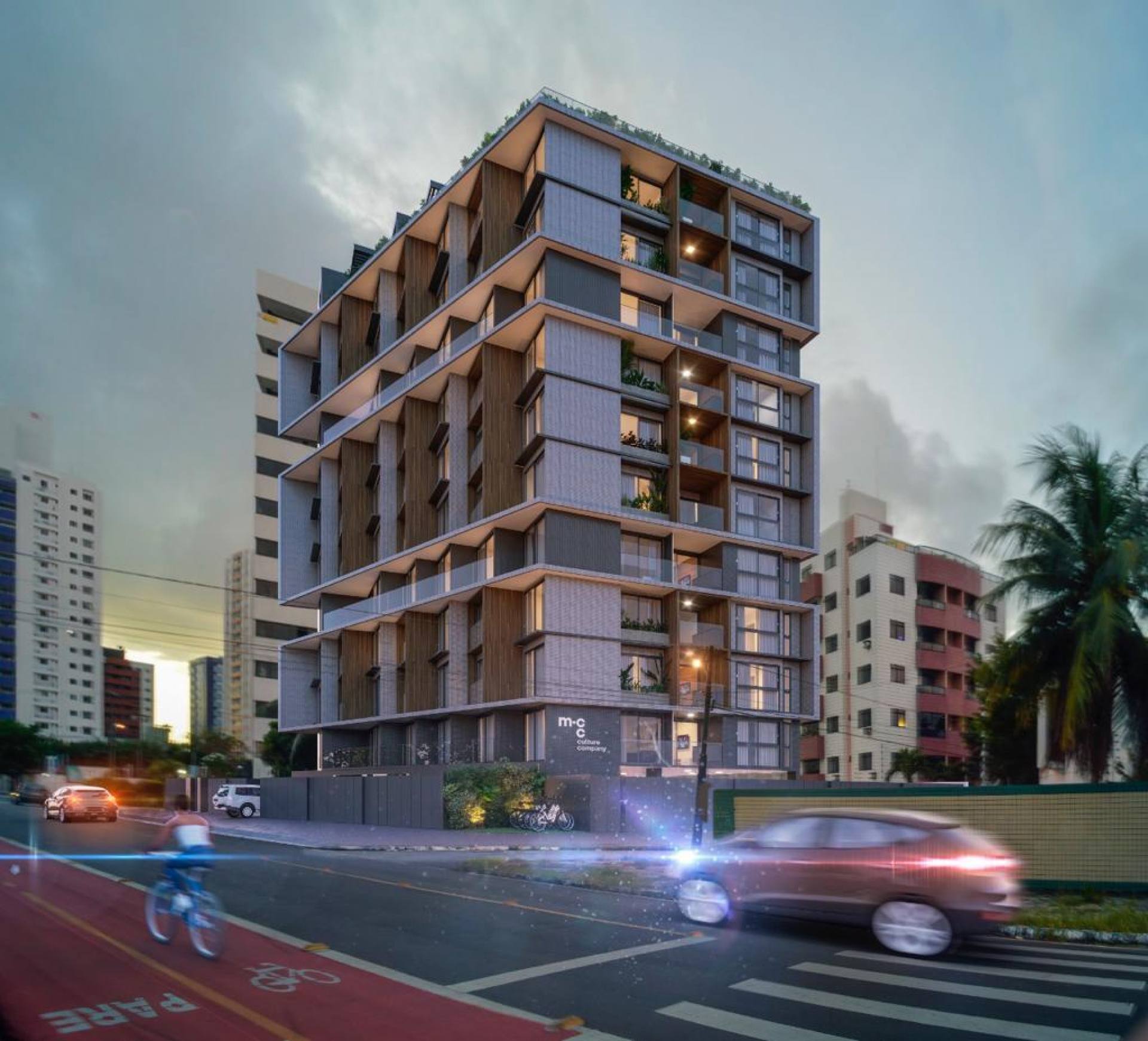 Apartamento para venda 2 quartos no bairro do Jardim Oceania