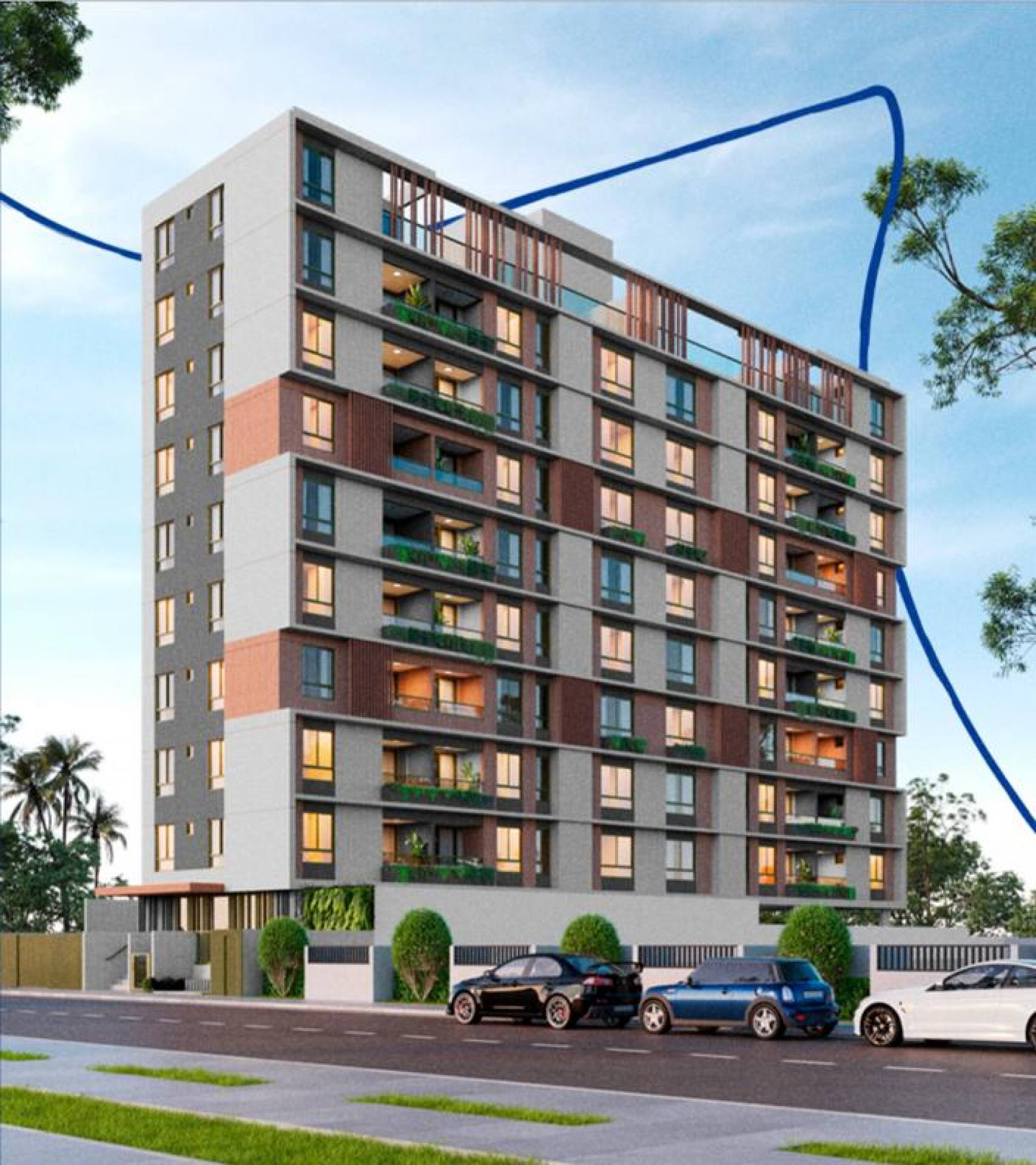 Apartamento para venda 2 quartos no bairro do Bairro dos Estados