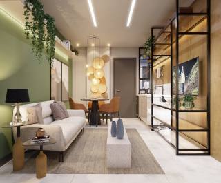 Apartamento tipo Studio Duplex à venda no Bairro Jardim Oceania