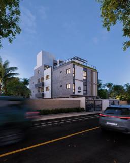Apartamento tipo térreo para venda, com 3 quartos no bairro do Bessa