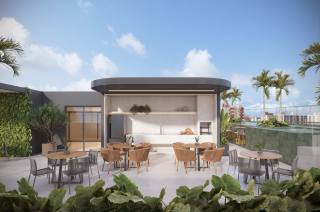 Apartamento de 2 Quartos com Varanda Gourmet, à venda em Intermares