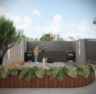 Apartamento de 2 Quartos com Varanda Gourmet, à venda em Intermares