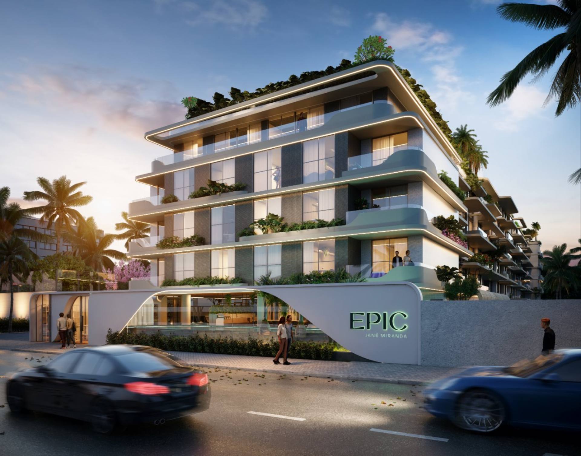 Apartamento Térreo de 2 Quartos à Beira-Mar, no Cabo Branco