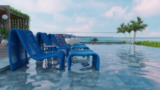 Apartamento de 2 Quartos (Beira-Mar) com Varanda, à venda no Jardim Oceania