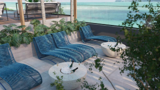 Apartamento de 2 Quartos (Beira-Mar) com Varanda, à venda no Jardim Oceania