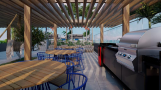 Apartamento de 2 Quartos (Beira-Mar) com Varanda, à venda no Jardim Oceania