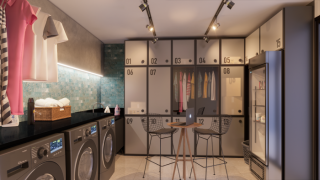 Apartamento de 2 Quartos (Beira-Mar) com Varanda, à venda no Jardim Oceania