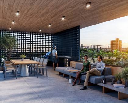 Apartamento de 2 quartos com Varanda Gourmet, à venda no Aeroclube