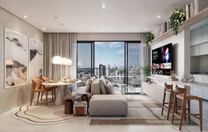 Apartamento de 2 quartos com Varanda Gourmet, à venda no Aeroclube