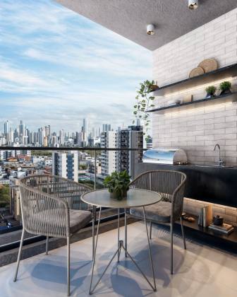 Apartamento de 2 quartos com Varanda Gourmet, à venda no Aeroclube