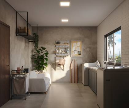 Apartamento Tipo Flat de 2 Quartos, à venda em Intermares