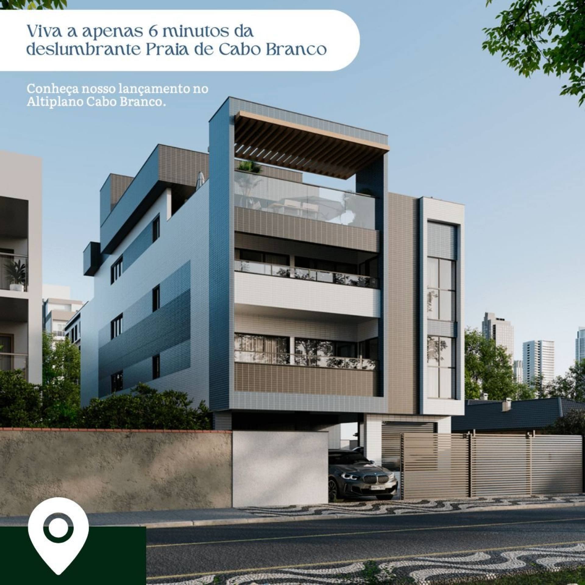 Apartamento Tipo Cobertura Duplex de 3 quartos, à venda - Altiplano