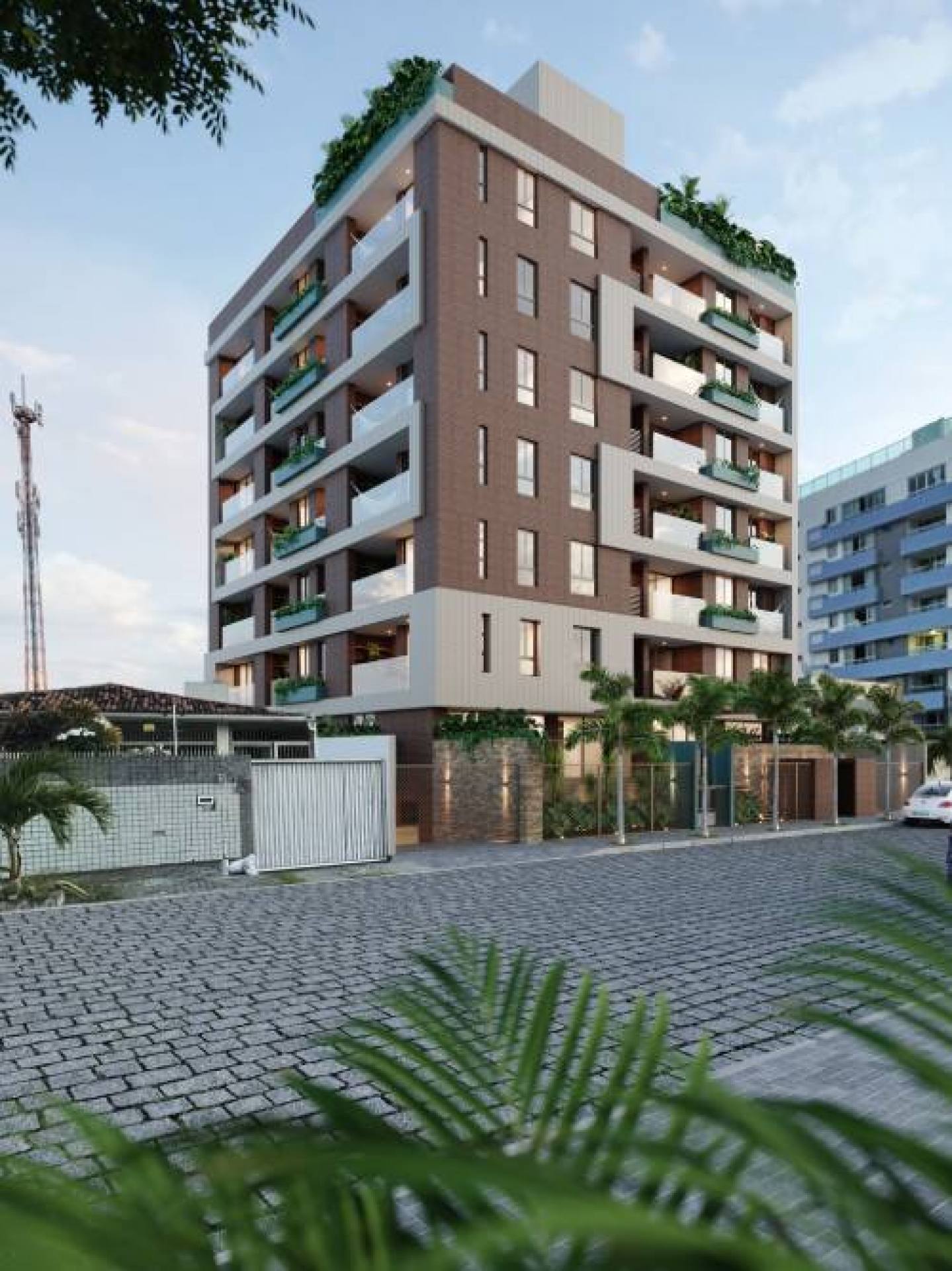 Apartamento de 2 Quartos (Suíte com Varanda), à venda no Bessa