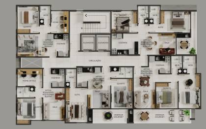 Apartamento Para Vender com 2 quartos no bairro Jardim Oceania em João Pessoa