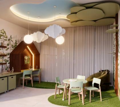 Apartamento para vender 1 quarto no bairro Jardim Oceania