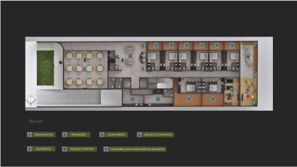 Apartamento Tipo Flat, à venda no Jardim Oceania