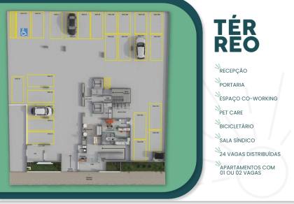 Apartamento á Venda com 3 quartos 1 suíte e com 2 vagas de garagem no bairro Altiplano em João Pessoa