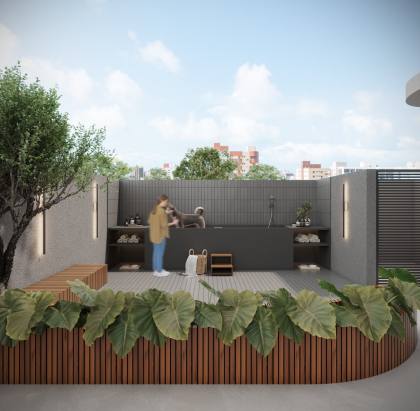 Apartamento tipo Flat á Venda com 1 quarto no bairro Intermares em Cabedelo