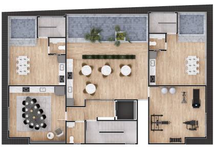 Cobertura duplex á Venda com 3 quartos 1 suítes no bairro Bessa em João Pessoa