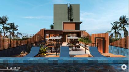 Flat com área externa á Venda no bairro Jardim Oceania em João Pessoa