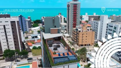 Flat com área externa á Venda no bairro Jardim Oceania em João Pessoa