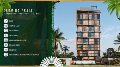 Flat com área externa á Venda no bairro Jardim Oceania em João Pessoa