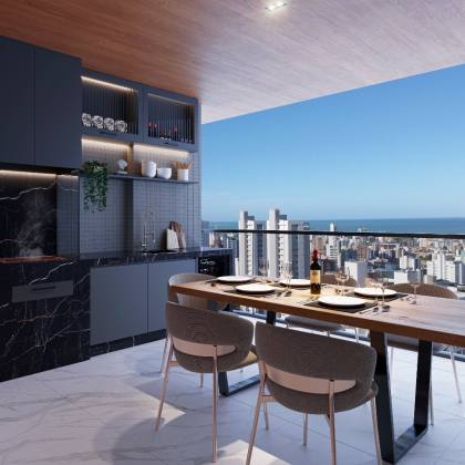 Apartamento á Venda com 3 quartos 3 suítes no bairro Jardim Oceania em João Pessoa