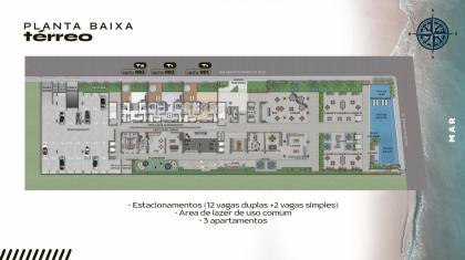 Apartamento á Venda com 2 quartos 2 suítes em Praia Formosa/Cabedelo-PB