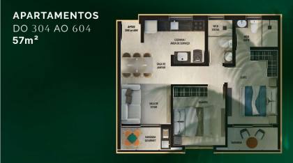 Apartamento à Venda com 2 quartos 1 suítes no bairro Jardim Oceania em João Pessoa