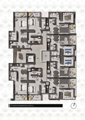 Flat á Venda com 1 quarto no bairro Bessa em João Pessoa