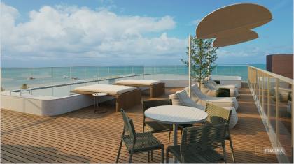 Apartamento tipo Flat à Venda no bairro Tambaú em João Pessoa