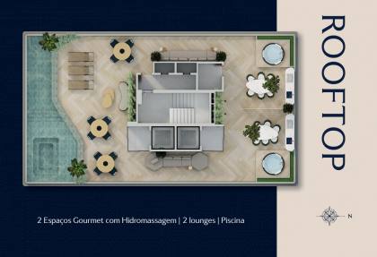 Apartamento tipo Flat à Venda no bairro Cabo Branco em João Pessoa