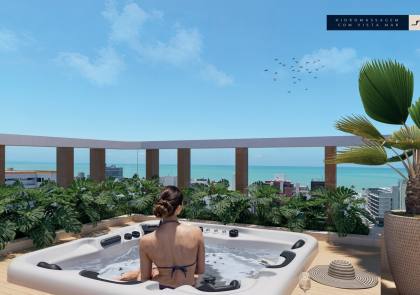 Apartamento tipo Flat à Venda no bairro Cabo Branco em João Pessoa